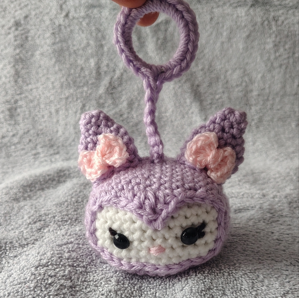 Handmade Kuromi Keychain